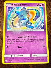 Pokemon TCG Shining Mew Holo Card Shining Legends 40/73 NM Condition