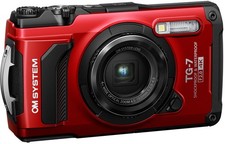 OM System Olympus Tough TG-7 Digital Camera Red