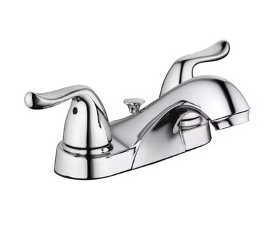 Glacier Bay Constructor 4''  Two Handle Bathroom Faucet Chrome