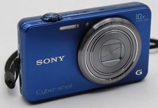 Sony Cyber-Shot DSC-WX150 18.2MP Digital Camera Blue USED/TESTED 