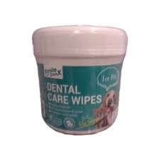 Dog Dental Care Finger Wipes - Teeth Cleaning for Dogs Cats, 50 PCS
