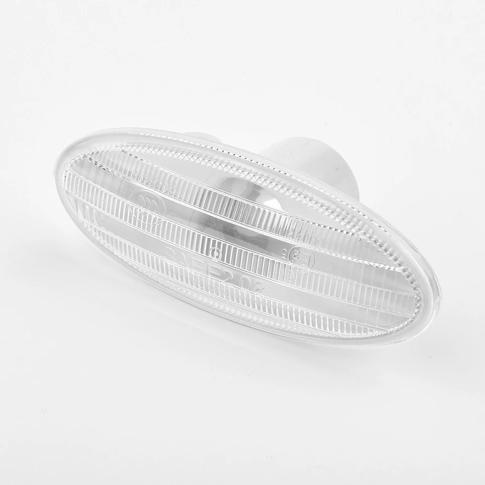 1 Pair For Nissan MARCH III K12 Clear LED Fender Turn Signal Side Marker Lights - Изображение 3 из 4
