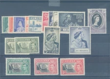 ST HELENA 1937-1949 MNH/MH stamps 