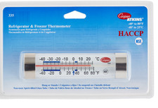 Cooper-Atkins 335 Refrigerator Freezer Thermometer HACCP NSF -40 to 80 F Cooler
