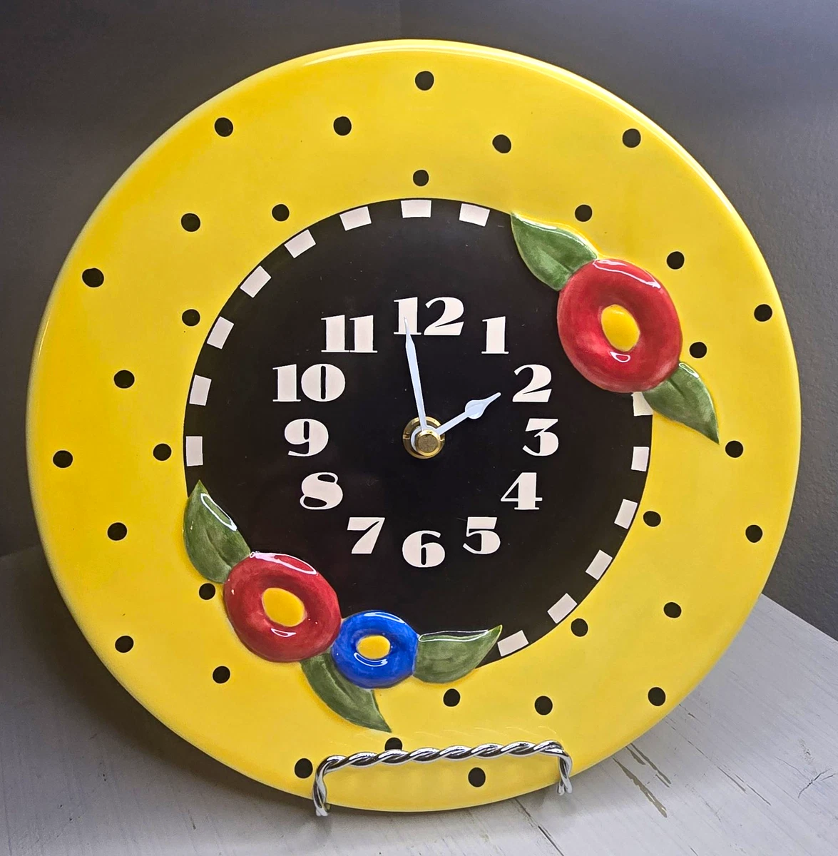Ceramic Wall Clocks for sale | eBay