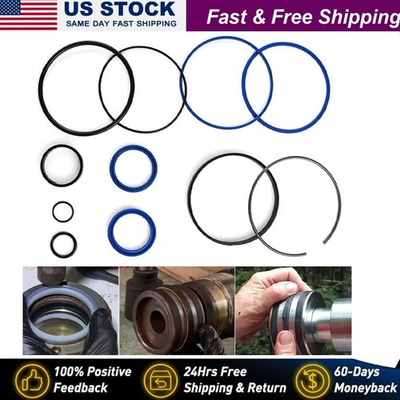 #ad #ad Hydraulic Log Splitter Cylinder Rebuild Seal Kit For 4.5quot;bore X 1.75quot;rod Cylinde $19.98