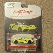 GreenLight Barrett-Jackson 1:64 2022 Corvette C8.R Conv Yellow LE