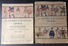 2 Gilbert & Sullivan Operas Illustrated  - Z#1008