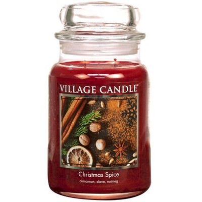 Village Candle Duftkerze im Glas (groß) Christmas Spice - Tradition Jar