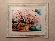 OLIO SU TELA DI ATHOS FACCINCANI 60 X 80 CON CORNICE E CERTIFICATO D'AUTENTICITà