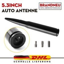 Auto Kurzstabantenne 13cm Aluminium Dachantenne für VW PASSAT LUPO POLO CADDY DE