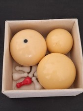SET BILIE E BIRILLI CARAMBOLA BILIARDO ALL'ITALIANA DIDATTO
