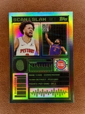 Cade Cunningham 2025-26 Topps Basketball Scan & Slam #SS-10 Target Exclusive