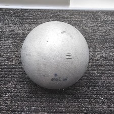 Shot Put Ball 12LBS Gray Cast Iron for Track Field Outdoor Sports Training