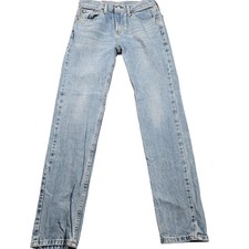 Levis 510 Jeans Mens 29x30 tag 30x32 Light Wash Blue Skinny Stretch Denim