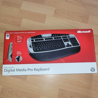 Microsoft Digital Media Pro Keyboard Model 1031 BX1-00005 Wired NEW