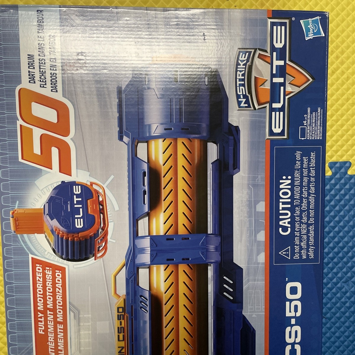 Nerf E2865 Elite Titan CS-50 50-Dart Toy Blaster for sale online