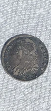 1827 Capped Bust Half Dollar 50c
