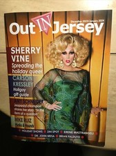 Drag Queen Sherry Vine,Erene Mastrangeli…Out IN Jersey Mag Dec 2023-Jan 2024 GAY