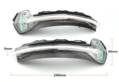 Clignotants Dynamiques Pour Audi A3 / S3 / RS3 8V - Blanc Ou Noir - Neuf - Envoi De France