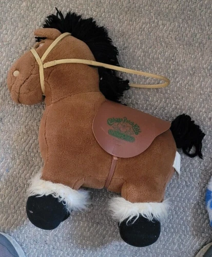 Vintage 1984 Cabbage Patch Kids Horse With Saddle Collectible Light Soiling Nice