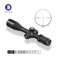 DISCOVERY LHD 6-24X50SFIR FFP .308LM Locking Turret Hunting Shooting Rifle Scope
