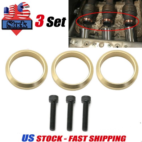 3 Exhaust Gasket For Yamaha Snowmobile FX Nytro APEX RX1 MTX Attak RS