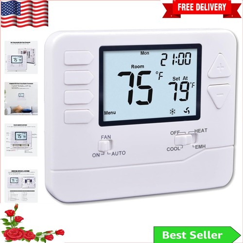 Fascinating 2 Heat 1 Cool Thermostat Photos
