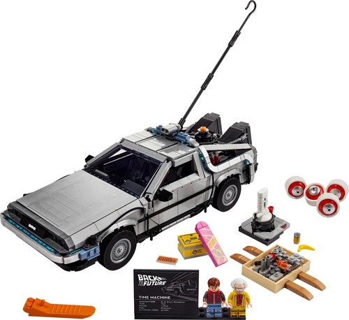 LEGO Icons Collezionisti 10300 - Macchina del Tempo Ritorno Al Futuro DeLorean - Imagen 2 de 4