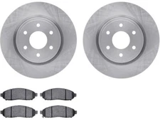 For 2009-2012 Suzuki Equator Brake Pad and Rotor Kit Dynamic Friction 75539RW
