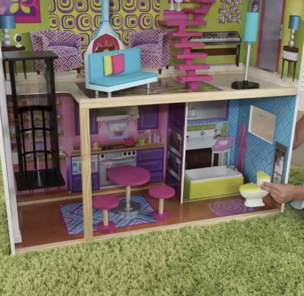 Kidkraft super model 2024 dollhouse