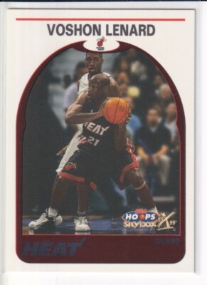 1999-00 Hoops Decade Hoopla #71 Voshon Lenard Heat