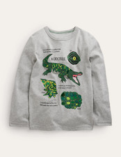 NWT Mini Boden Printed Educational T-shirt