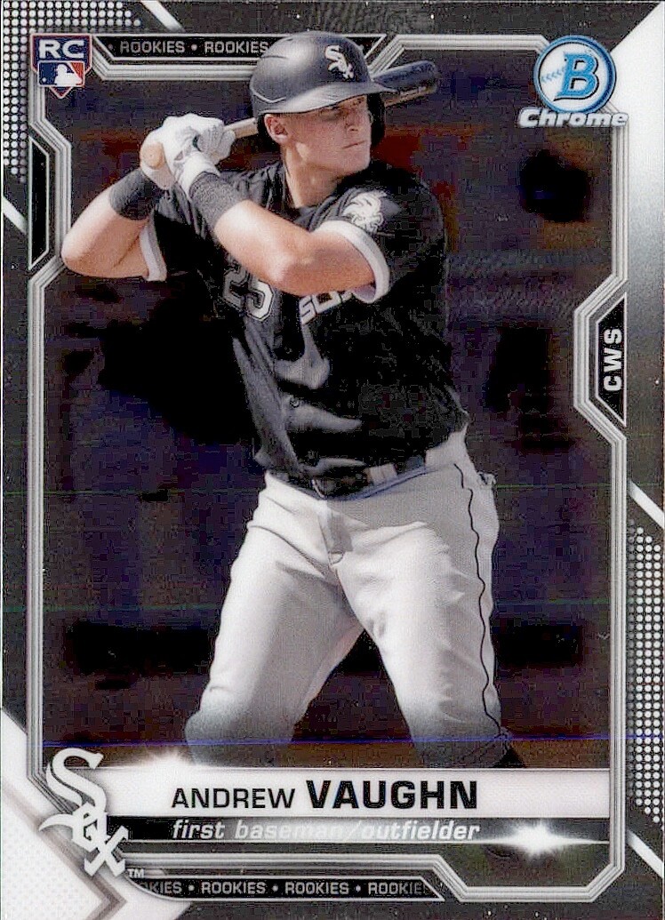 2021 BOWMAN CHROME CHICAGO WHITE SOX - RC ANDREW VAUGHN #5