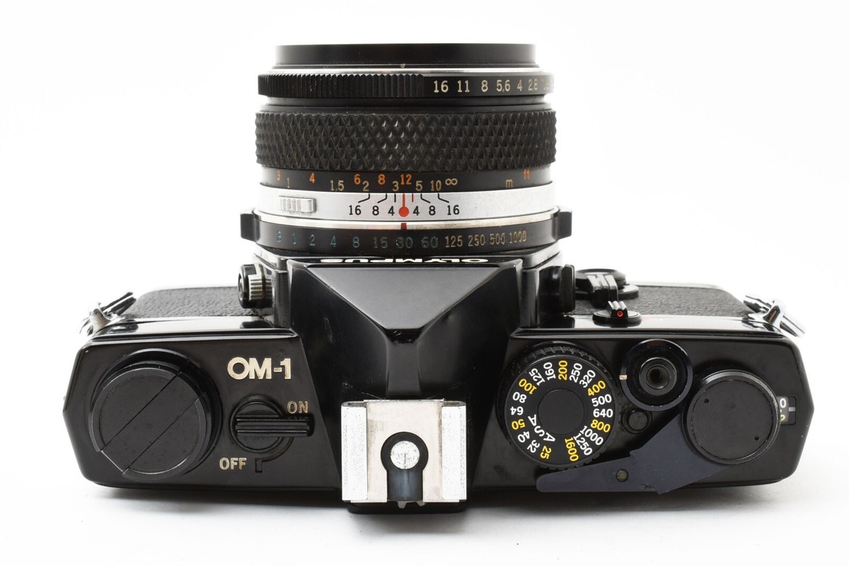 たか　OLINPUS OM-1 F.ZUIKO 1.8 50mm ♯E1 OH! [Near MINT] Olympus OM-1 SLR Film Black F.Zuiko Auto-S