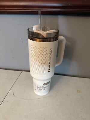 NWT Stanley x Calia Floral 40oz Quencher Tumbler OAT MILK - Limited Edition hj79