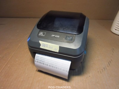 ZEBRA ZP455 Direct Thermo Label Printer USB + LAN 203Dpi Drucker 808,212 INCH