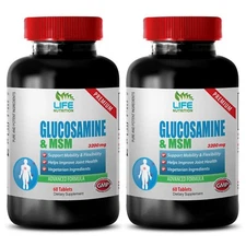 Manganese Sulfate - Glucosamine Chondroitin MSM 3230mg - Joint Cartilage Bone 2B