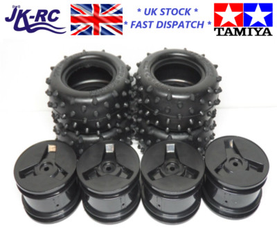 Paire De Roues Tamiya Pour Série 'Thunder' - Réf. 9335051 / 10445108 - Échelle 1/10 - Neuf