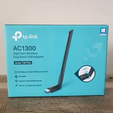 TP-Link Archer T3U Plus AC1300 High Gain Wireless Dual Band USB 3.0 WiFi Adapter