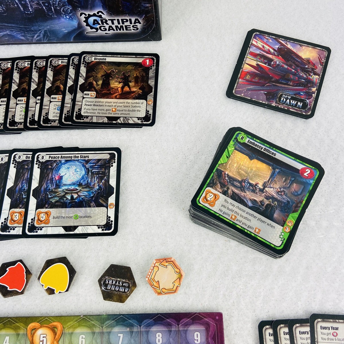Among the Stars Board Game 2017 Vangelis Bagiartakis Among the Stars Board Game 2017 Vangelis Bagiartakis