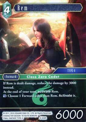 Final Fantasy Opus IX Lords Of Chaos individuelle Sammelkarten  