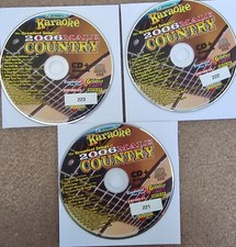 5070  2006 COUNTRY MALE HITS COLLECTION  3 discs  CHARTBUSTER KARAOKE CDG
