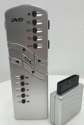 Big Ben DVD Fernbedienung mit Receiver für Sony PlayStation 2 PS2 SILBER GETESTET KOSTENLOSER VERSAND
