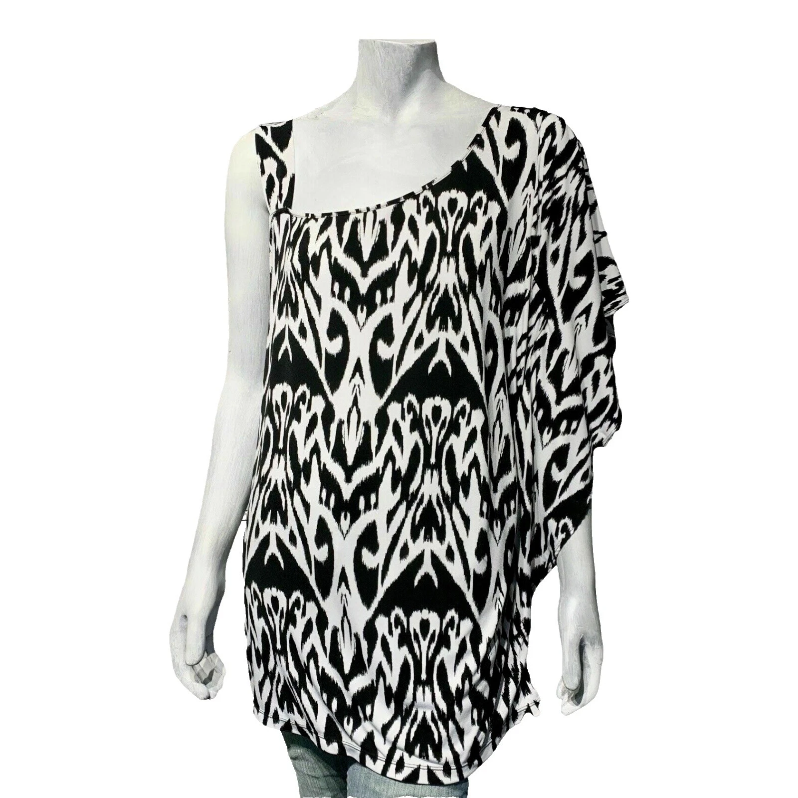 Blusa top de poliéster Tribal para Mujeres