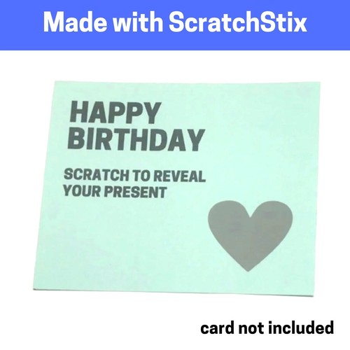 50 Stück - 75mm Herz Rubbelaufkleber Rubbellose Selber Machen Scratch off Sti... - Bild 5 von 7