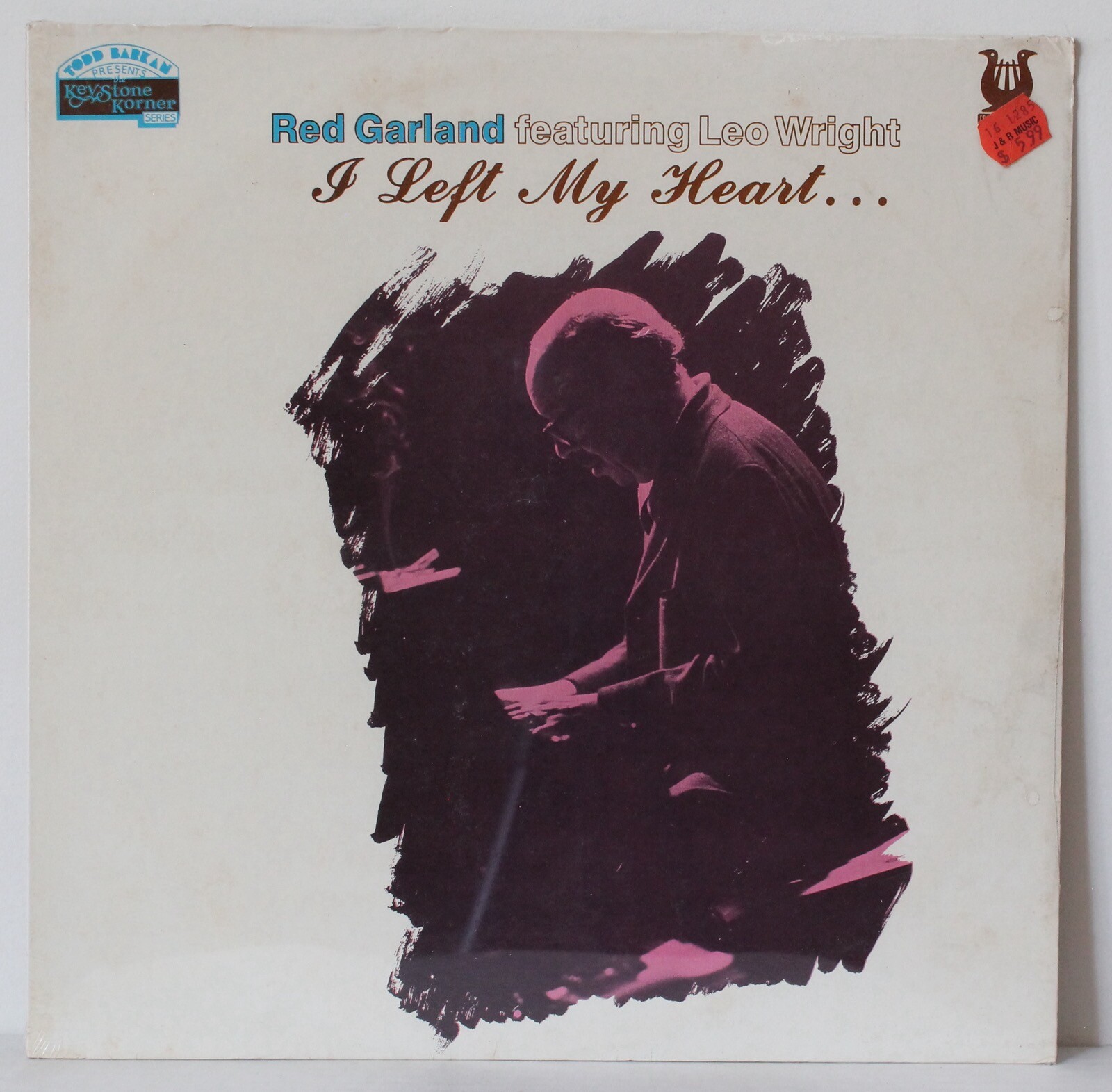 Red Garland ft. Leo Wright LP “I Left My Heart” ~ Muse 5311 ~ SEALED