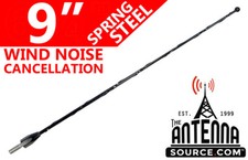9 Black Spring Stainless Amfm Antenna Mast Fits 2003-2005 Dodge Neon Srt-4