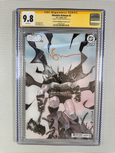 Absolute Batman #2 2025 DC Comics Dustin Nguyen Variant CGC 9.8