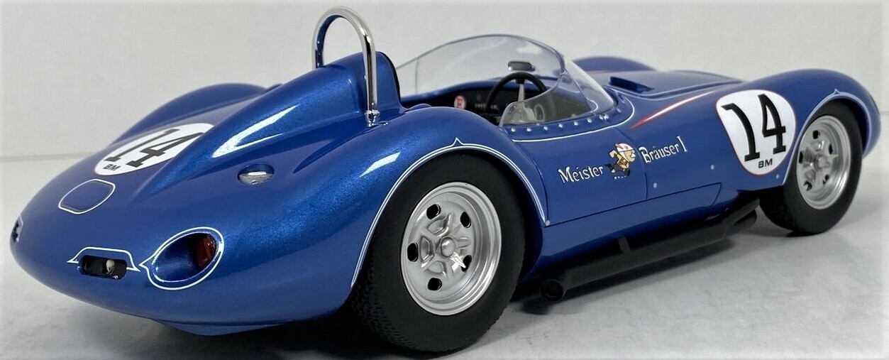 Vintage Mid Century Atomic Modern Jet Space Age Race Car with Corvette Engine